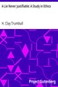 A Lie Never Justifiable: A Study in Ethics