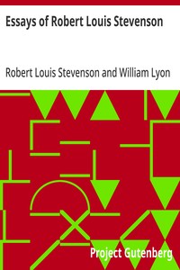 Essays of Robert Louis Stevenson