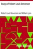 Essays of Robert Louis Stevenson