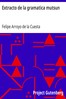 Extracto de la gramatica mutsun