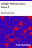 Stories by American Authors, Volume 1