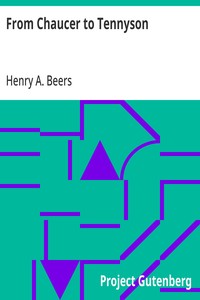 From Chaucer to Tennyson