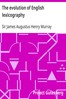 The evolution of English lexicography