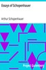Essays of Schopenhauer