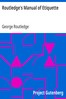 Routledge's Manual of Etiquette