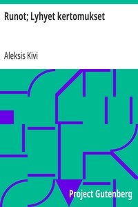 Runot; Lyhyet kertomukset