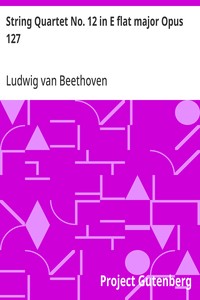 String Quartet No. 12 in E flat major Opus 127