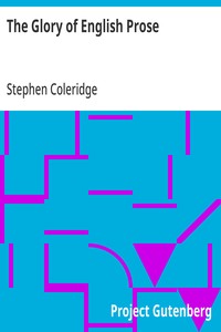 The Glory of English Prose