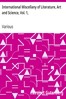 International Miscellany of Literature, Art and Science, Vol. 1,