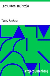 Lapsuuteni muistoja