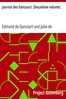 Journal des Goncourt  (Deuxième volume)