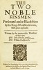 The Two Noble Kinsmen