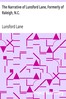 The Narrative of Lunsford Lane, Formerly of Raleigh, N.C.