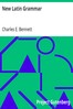 New Latin Grammar