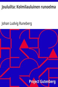 Jouluilta: Kolmilauluinen runoelma