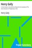 Henry Gally :  A critical essay on characteristic-writings from his translation of The moral characters of Theophrastus (1725)