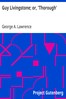 Guy Livingstone; or, 'Thorough'