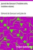 Journal des Goncourt (Troisième série, troisième volume)