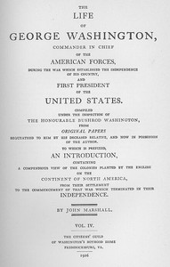 The Life of George Washington, Vol. 4