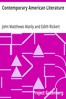 Contemporary American Literature