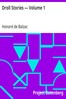 Droll Stories — Volume 1