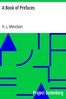A Book of Prefaces