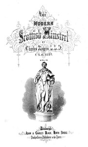 The Modern Scottish Minstrel, Volume 4.