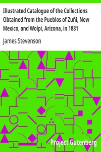 Illustrated Catalogue of the Collections Obtained from the Pueblos of Zuñi, New Mexico, and Wolpi, Arizona, in 1881