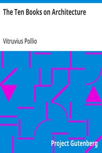The Ten Books on Architecture