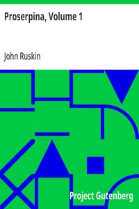Proserpina, Volume 1