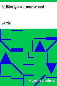 Le Râmâyana - tome second