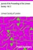 Journal of the Proceedings of the Linnean Society - Vol. 3