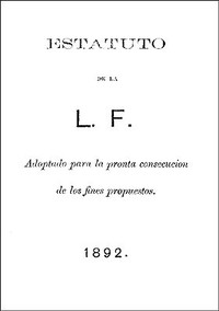 Estatuto de la L. F. (Liga Filipina)