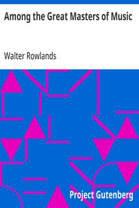 Among the Great Masters of Music