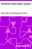 The Works of Aphra Behn, Volume I