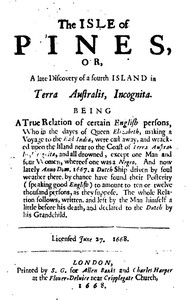 The Isle Of Pines (1668)