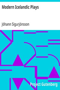 Modern Icelandic Plays