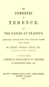 The Comedies of Terence