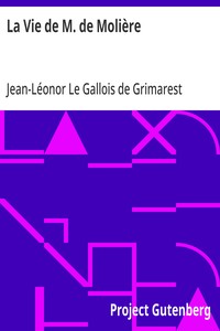 La Vie de M. de Molière