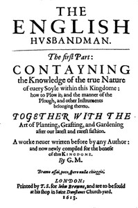 The English Husbandman