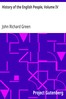 History of the English People, Volume IV