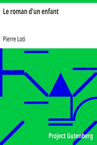 Le roman d'un enfant