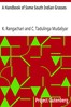 A Handbook of Some South Indian Grasses