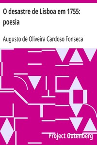 O desastre de Lisboa em 1755: poesia