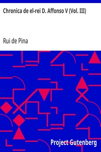Chronica de el-rei D. Affonso V (Vol. III)