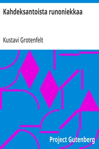 Kahdeksantoista runoniekkaa