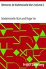 Mémoires de Mademoiselle Mars (volume I)
