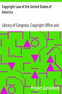 Copyright Law of the United States of America