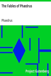 The Fables of Phædrus