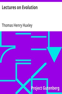 Lectures on Evolution